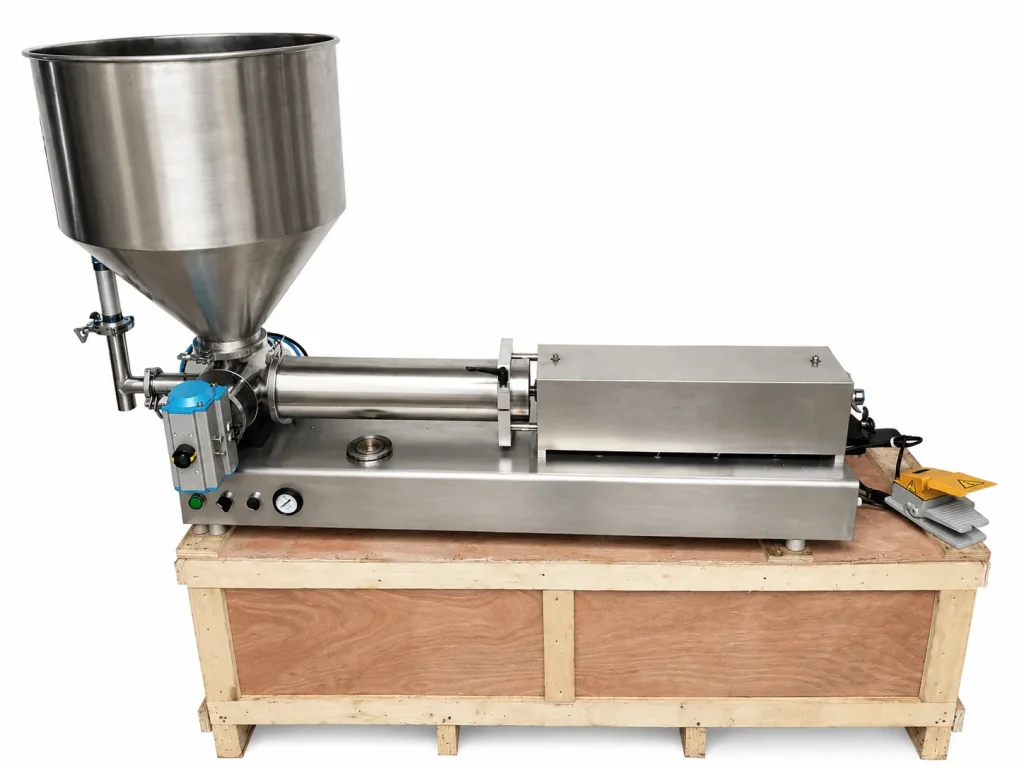 Dosificador Neumático de Pistón para Productos Viscosos 500–5.000 ml