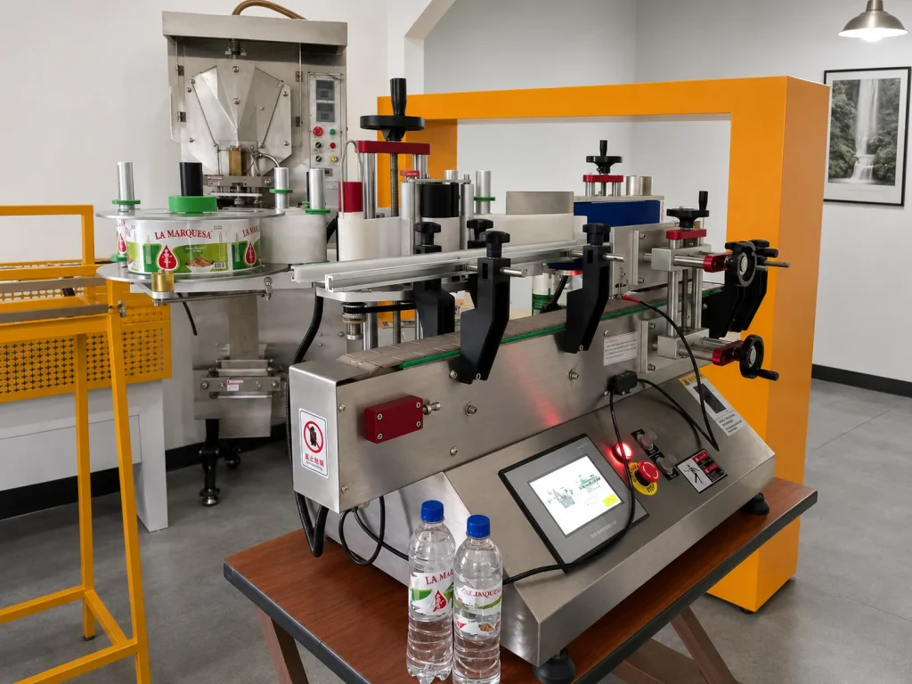 Etiquetadora Automática para Envases Redondos, CMI-EA1500R