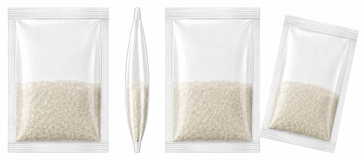 Formatos de empaque compatibles con Máquina multipista sachet de 4 sellos para granulados | Ficha técnica COMAQ
