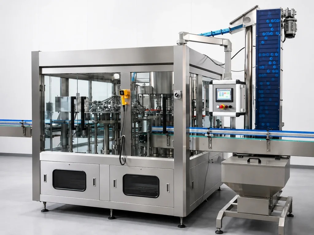 Embotelladora Automática MONOBLOC para Agua sin Gas