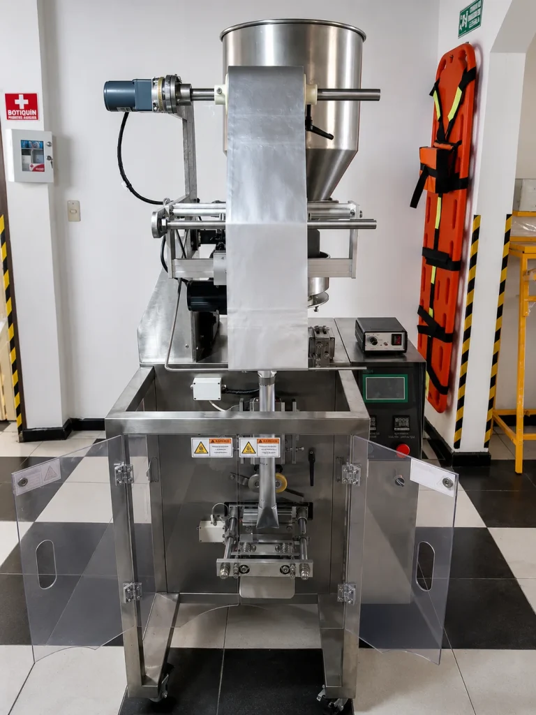 Máquina Empacadora Automática Vertical Sachet para Granos y Granulados