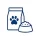 Icono alimentos para mascotas